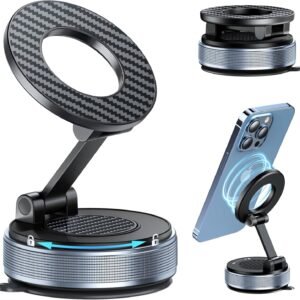 360° adjustable magnetic car phone mount