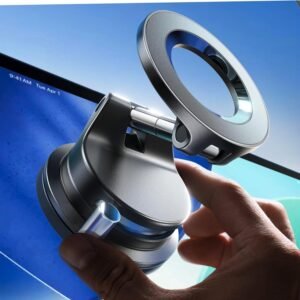 Strong-suction magnetic car phone mount
